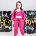 3PCS SET KNIT CARDIGAN TOP AND TROUSERS