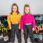 2PCS SET SWEATSHIRT WITH JEAN TROUSERS
