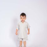 2PCS MODAL  SET V NECK TOP & BERMUDA