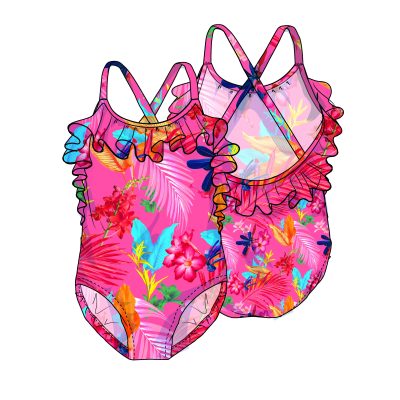 printed swimsuit