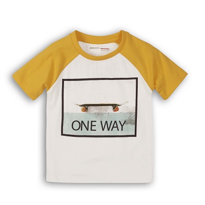 boys one way raglan tee BASICS