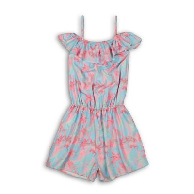 frill neck playsuit ISLAND