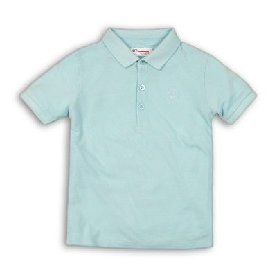 sky blue basic pique polo BASIC BOY