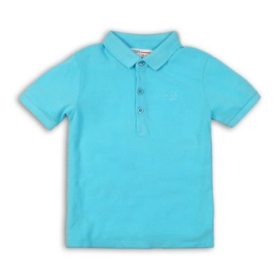 teal basic pique polo BASIC BOY
