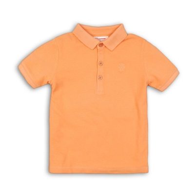 peach pink basic pique polo BASIC BOY