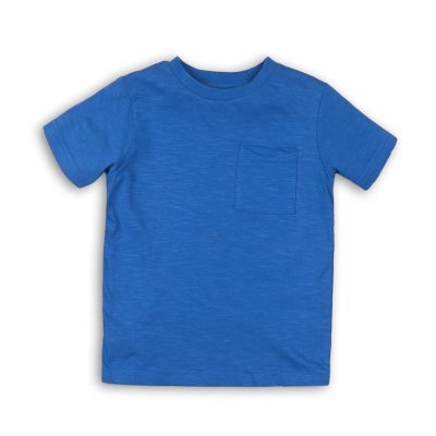 blue basic slub t shirt BASIC BOY