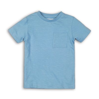 dusk blue basic slub t shirt BASIC BOY