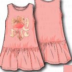 pink paradise basic dress BASIC GIRL