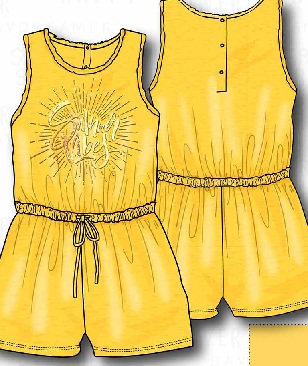 Summer vibes basic playsuit BASIC GIRL
