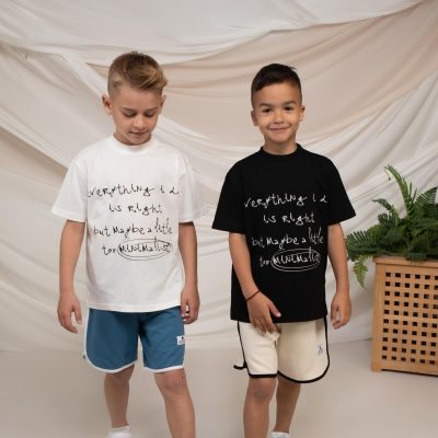 MINIMO BASIC UNISEX T-SHIRT ΜΕ MINIMAL ΤΥΠΩΜΑ .minimobych