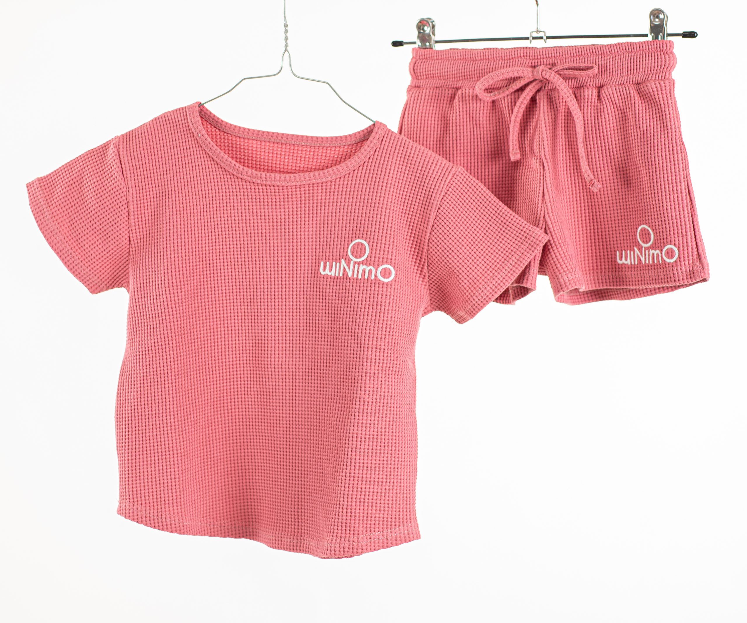 UNISEX ΣΕΤ 2 ΤΜΧ ΜΠΛΟΥΖΑ ΚΑΙ ΣΟΡΤΣ ΜΕ ΚΕΝΤΗΜΑ.minimobych