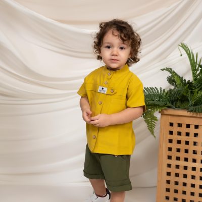 ΣΕΤ 2 ΣΤΑΘΕΡΟ ΜΠΛΟΥΖΑΚΙ ΤΥΠΟΥ ΠΟΥΚΑΜΙΣΟ ΜΕ ΒΕΡΜΟΥΔΑ.minimobych