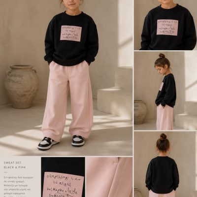 ΣΕΤ ΦΟΥΤΕΡ 2ΤΜΧ minimo.bych unisex ΜΠΛΟΥΖΑ ΜΕ ΤΥΠΩΜΑ ΚΑΙ ΠΑΝΤΕΛΟΝΙ ΣΕ ΙΣΙΑ ΓΡΑΜΜΗ
